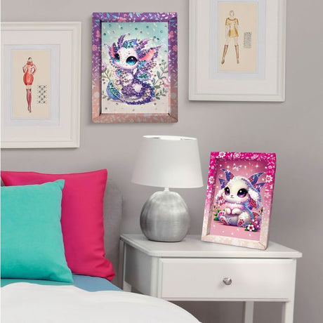 Kit loisir créatif - LANSAY - Collection sequins féérique - Lapin - Des 6 ans