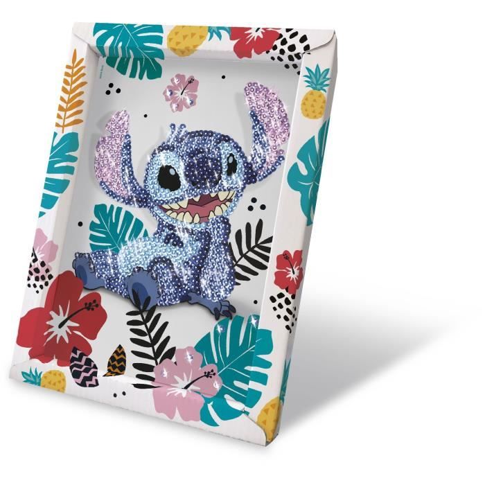 Collection sequins STITCH, Jeu de création, Set Disney Stitch, Des 7 ans, LANSAY