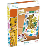 Jeu de création - LANSAY - Collection sequins - SIMBA LE ROI LION - Des 7 ans