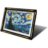 Kit loisir créatif - LANSAY - Collection Sequins - La nuit étoilée - Van Gogh - Des 14 ans