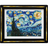 Kit loisir créatif - LANSAY - Collection Sequins - La nuit étoilée - Van Gogh - Des 14 ans