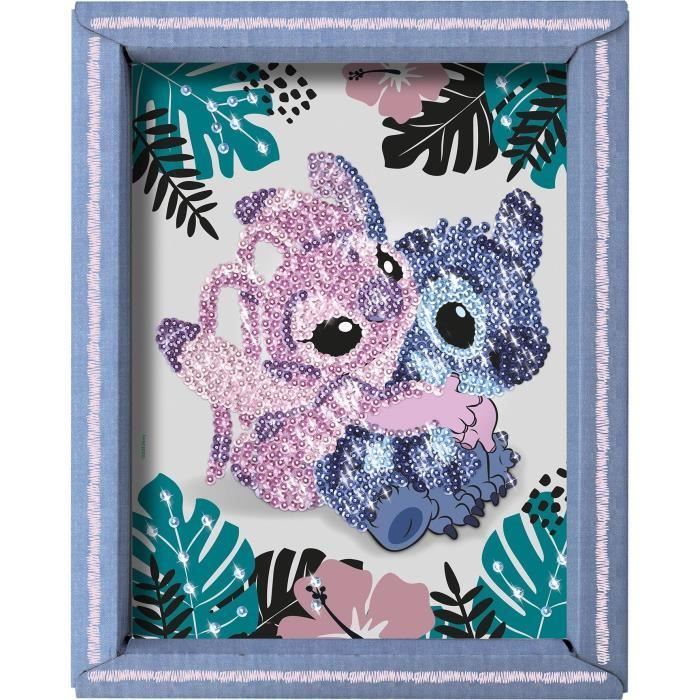 Jeu de création - LANSAY - Collection sequins - STITCH & ANGEL - Des 7 ans