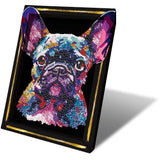 Kit loisir créatif - LANSAY - Collection Sequins - Pop art chien - Des 14 ans