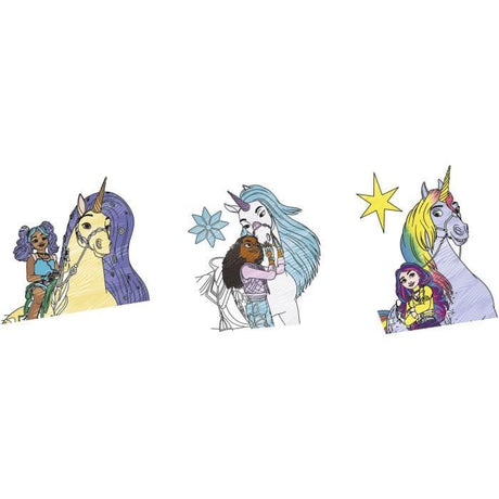 Magic Lign - LANSAY - Projecteur Unicorn Academy - 50 illustrations - Des 5 ans