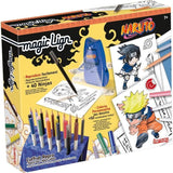 Magic Lign - LANSAY - Coffret Repro Naruto - 100 illustrations - Des 7 ans