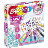 LANSAY - BLOPENS - Set d'Activités Kawaii - Feutres Fantastiques - Des 5 ans