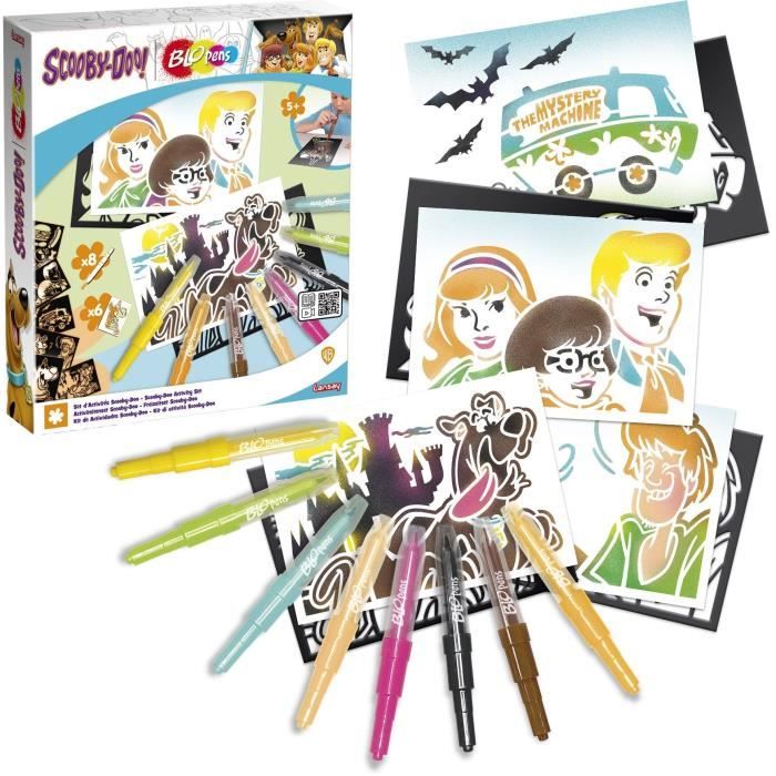 Set d'Activités Scooby-Doo - Blopens - Dessins et Coloriages - Lansay - A partir de 5 ans