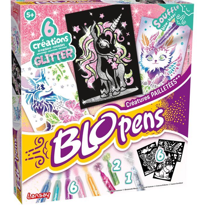 Blopens - LANSAY - Créatures pailletées - Des 5 ans