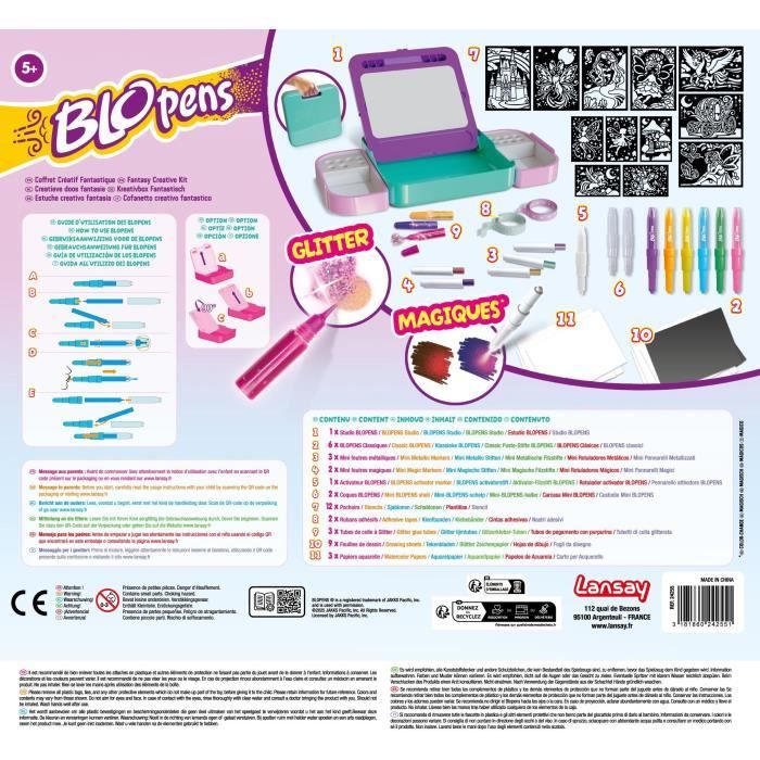 Blopens - LANSAY - Coffret créatif fantastique - Des 5 ans