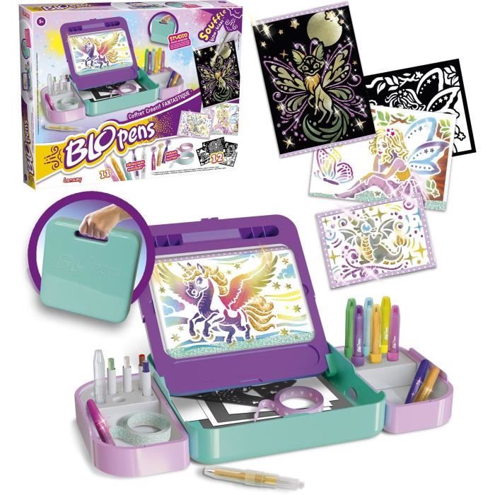 Blopens - LANSAY - Coffret créatif fantastique - Des 5 ans