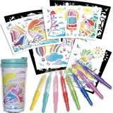Blopens - LANSAY - Créa'mug - 9 pochoirs - 1 mug - Des 6 ans