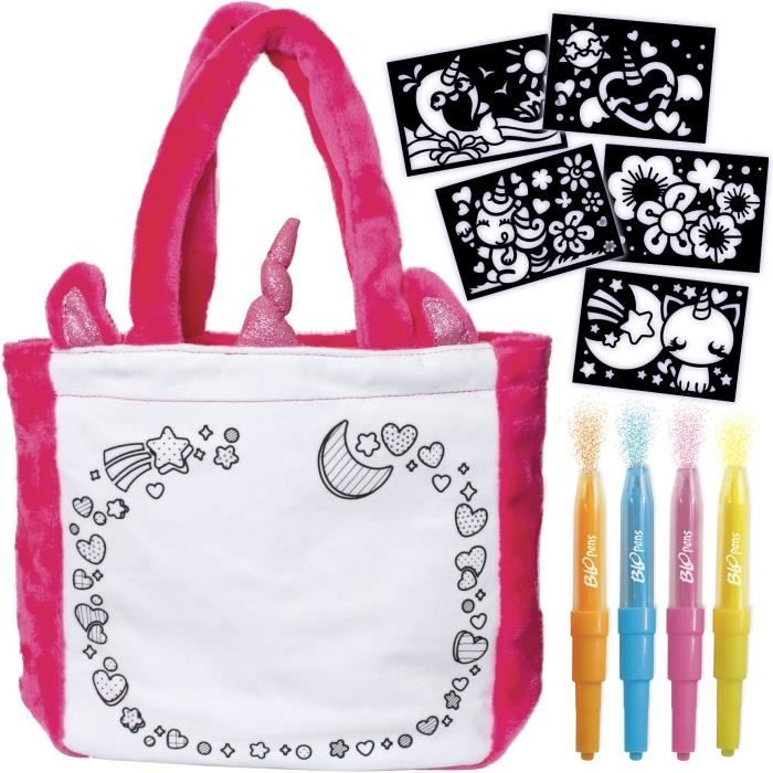 Blopens - LANSAY - Styl'bag - 5 pochoirs - 1 sac licorne - Des 6 ans