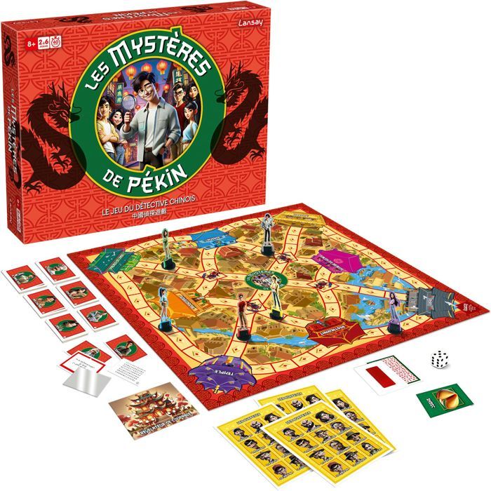 LES MYSTeRES DE PÉKIN - Jeu de société - LANSAY - Des 8 ans