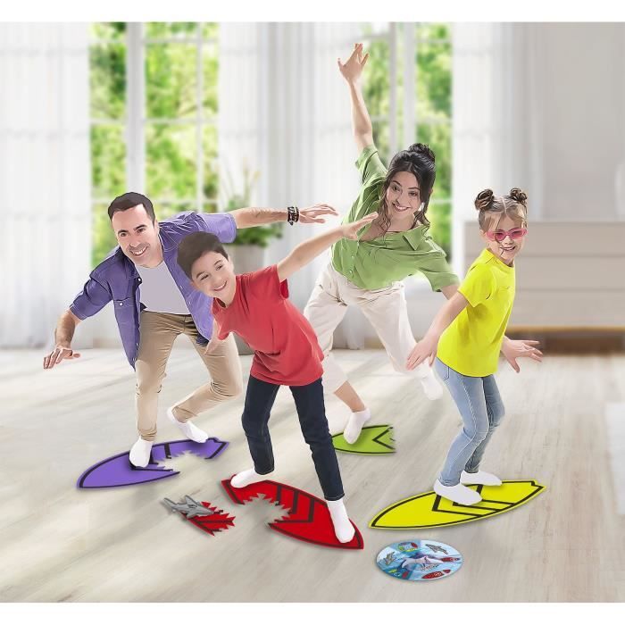 Alert'O Requin !, Jeu de société, Jeu d'ambiance, Des 5 ans, 2 a 4 joueurs, Lansay