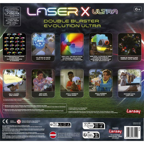 Jeu laser - LANSAY - 87552 - Laser X - Double Blaster Evolution Ultra