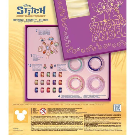 Coffret bijoux étincellants - LANSAY - STITCH - Des 6 ans