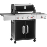 Landmann Triton PTS Maxx 4.1 gaz to coal barbecue gaz 4 feux + 1 br˚leur latÈral