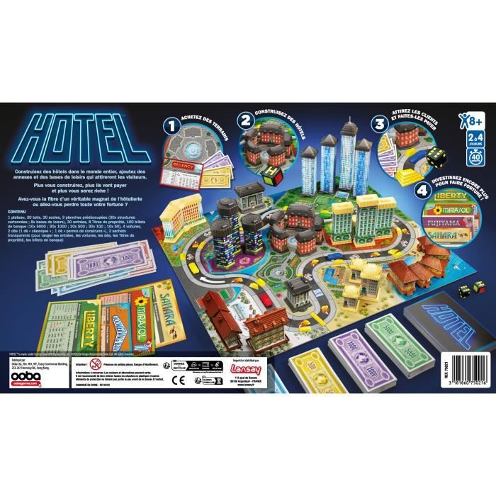 Hôtel - Jeu de plateau