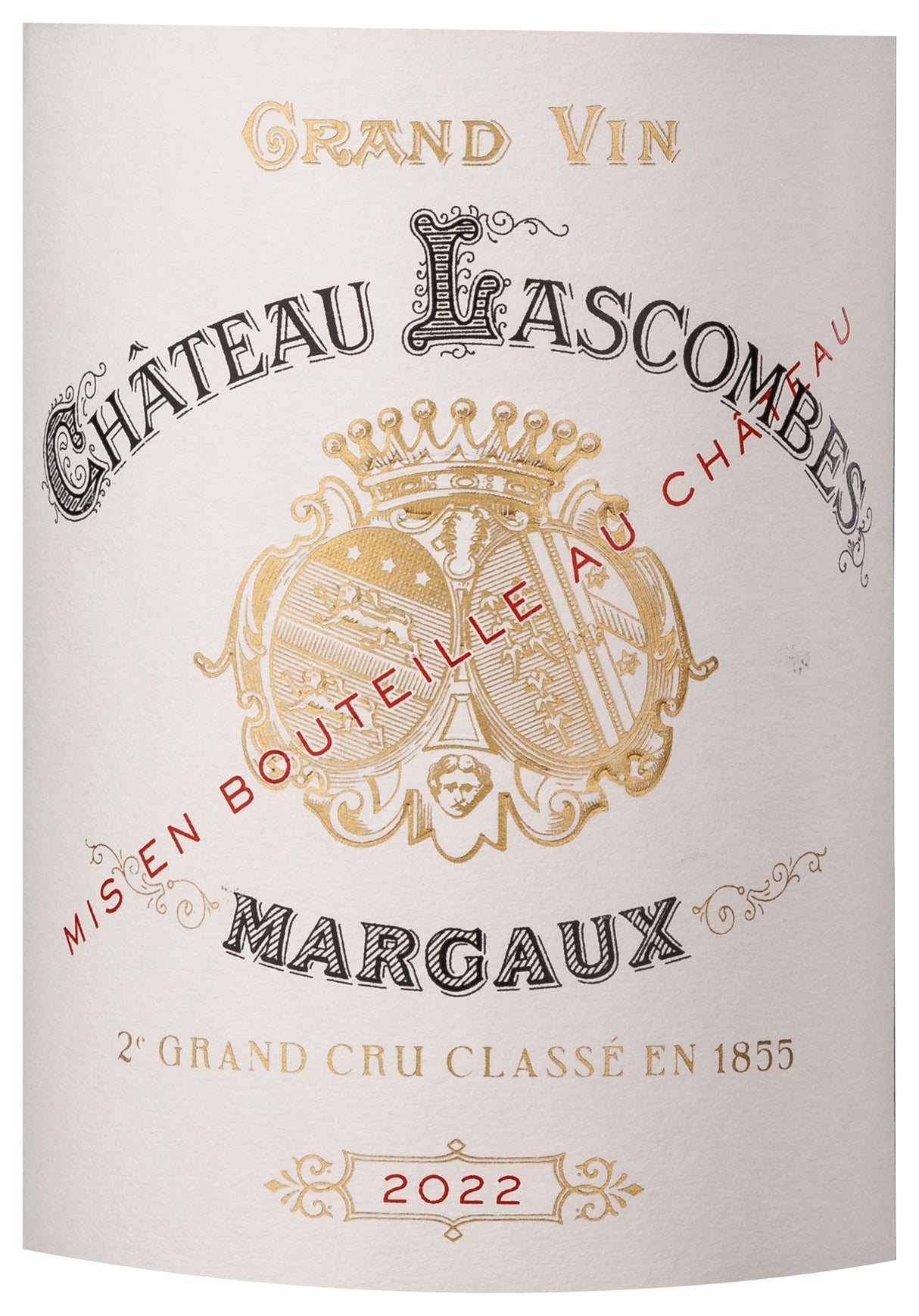 Château Lascombes 2022 Margaux - Vin rouge de Bordeaux