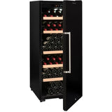 Cave a vin de vieillissement - LA SOMMELIERE - CTP177A - 165 bouteilles - Porte pleine - Classe F - 59,5 x 67,5 x 135,5 cm - Noir