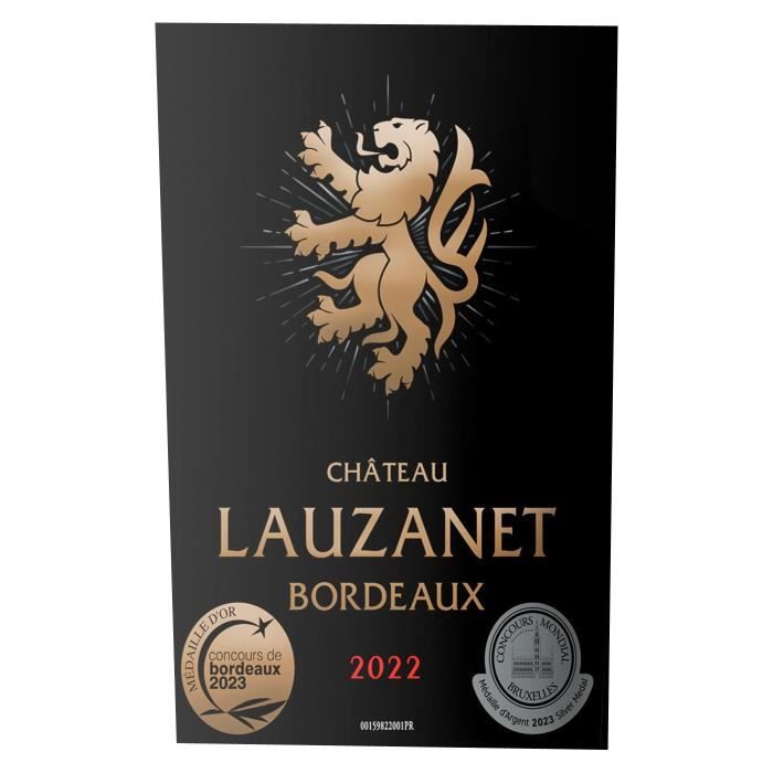 Château Lauzanet 2022 Bordeaux - Vin rouge de Bordeaux