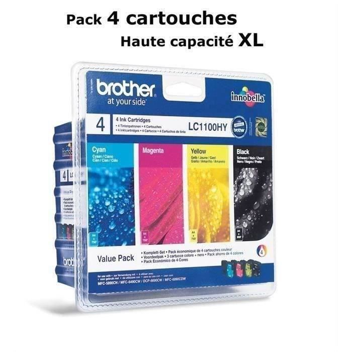 Brother LC1100HY Ink Cartridges Multipack Coul