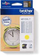 Brother LC125XLY Cartouche d'encre Jaune
