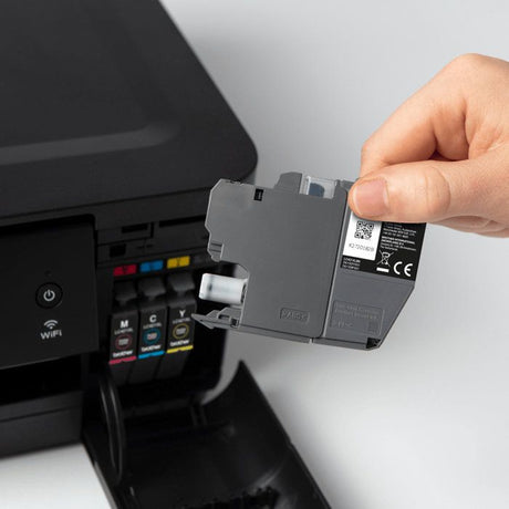4 Cartouches d'encre LC421XLVAL - BROTHER - Noir, Cyan, Magenta et Jaune 500 pages - Pour DCP-J1050DW, MFC-J1010DW et DCP-J1140DW