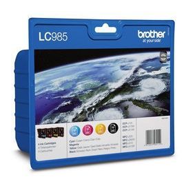 Brother LC985 Cartouches d'encre Multipack Coul...