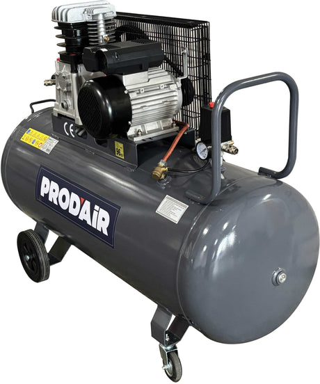 Compresseur d'air horizontal Domac LD200 - 200L - 2200W - 10 bars - 4 CV
