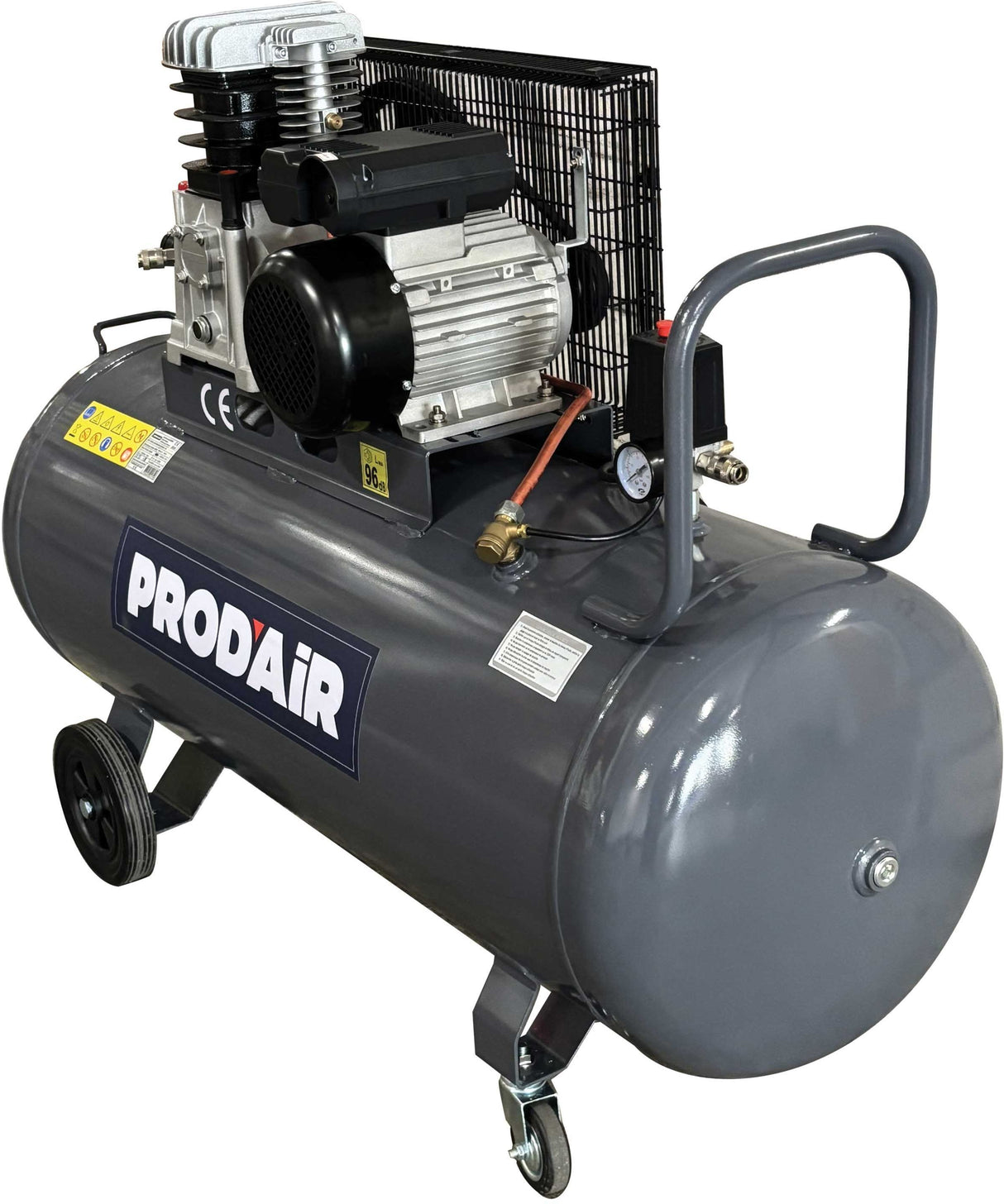 Compresseur d'air horizontal Domac LD200 - 200L - 2200W - 10 bars - 4 CV