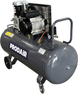 Compresseur d'air horizontal Domac LD200 - 200L - 2200W - 10 bars - 4 CV