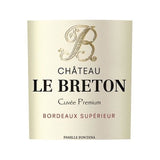 Château Le Breton 2021 Bordeaux Supérieur - Vin rouge de Bordeaux