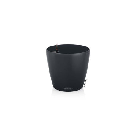 LECHUZA Pot de fleurs Classico Color 28 ALL-IN-ONE - Ř 27,5 x 26 cm - Ardoise 13204