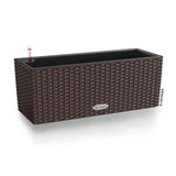 LECHUZA Jardiniere BALCONERA Cottage  - 50 x 19 x 19 cm - Moka