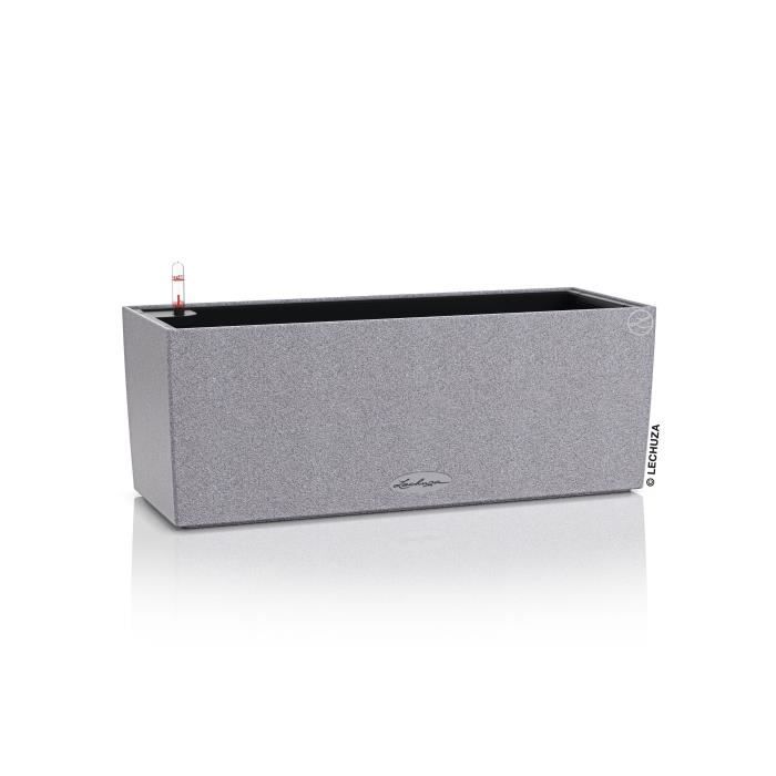 LECHUZA Jardiniere BALCONERA Stone 50 ALL-IN-ONE Gris