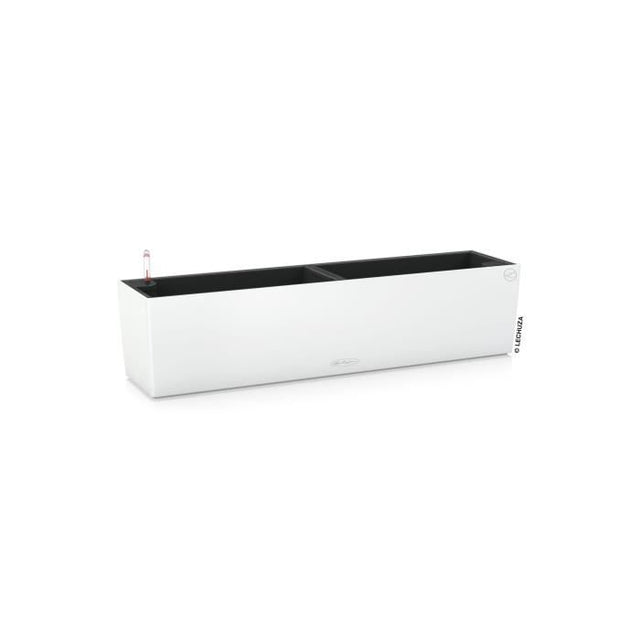 LECHUZA Jardiniere Balconera Color 80 ALL-IN-ONE blanc 15680 421458