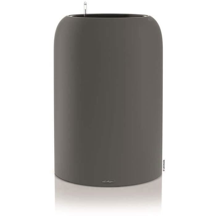 LECHUZA Pot de fleur - Havalo 60 - 60 x 60 x 85 cm - Kit complet - Gris lune