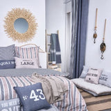 Parure de lit - TODAY Kargo - 220x240 cm - 2 personnes - coton imprimé rayé