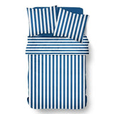 Parure de lit - TODAY Summer Stripes - 240x220 cm - 2 personnes - coton imprimé rayé