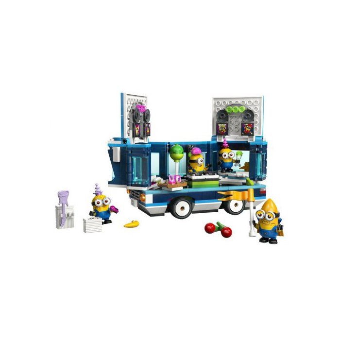 Jouet de construction - LEGO - 75581 - Disco-Bus des Minions - a partir de 7 ans - 100 pieces minimum