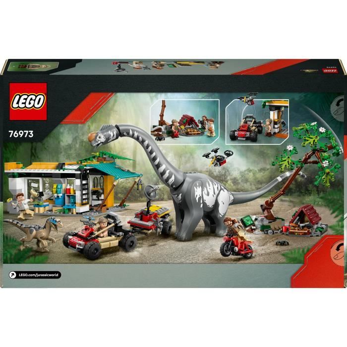 Jouet de construction - LEGO - 76973 - Jurassic World - 582 pieces - Dinosaures