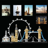 LEGO Architecture 21034 - Londres - 468 pieces - a partir de 12 ans - Mixte - Marron