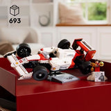 LEGO Icons 10330 McLaren MP4/4 et Ayrton Senna, Set Modele RÈduit de Voiture pour Adultes
