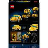 LEGO Icons 10338 Transformers Bumblebee - Figurine Robot pour Adultes - Véhicule