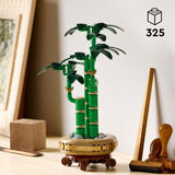 LEGO Botanique 10344 Le bambou de la chance - Plante artificielle et décoration intérieure