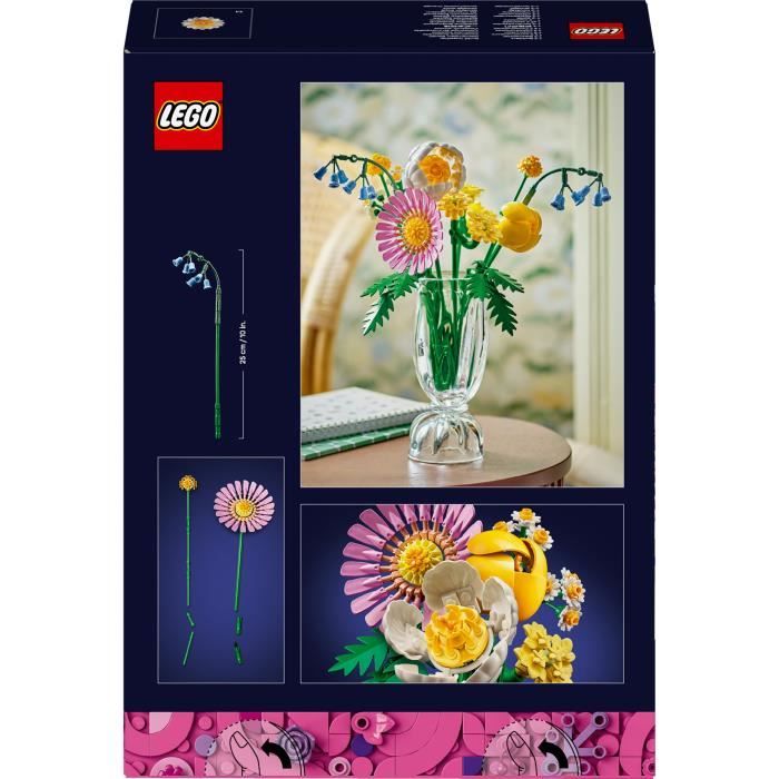 LEGO Botanicals 10347 Petit Bouquet Ensoleillé - Fleurs Artificielles enfant 9 ans & Ado