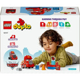 LEGO DUPLO | 10417 Cars Disney et Pixar Mack a la Course, Jouet a Roues pour Enfants