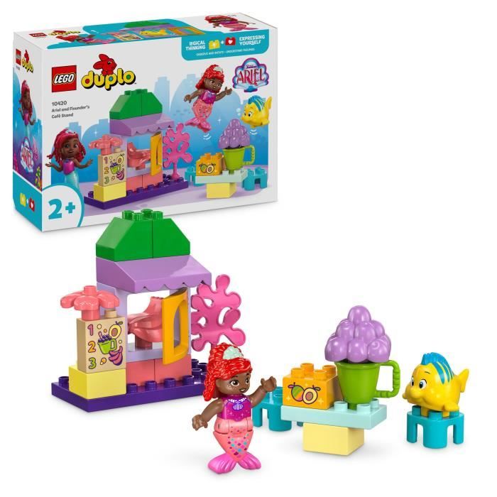 LEGO DUPLO | Disney 10420 Le stand de café d'Ariel et de Polochon - Set La Petite Sirene