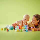 LEGO 10421 DUPLO Ma Ville Le Camion de l'Alphabet, Jouet d'Apprentissage de l'Alphabet pour Enfants Des 2 Ans